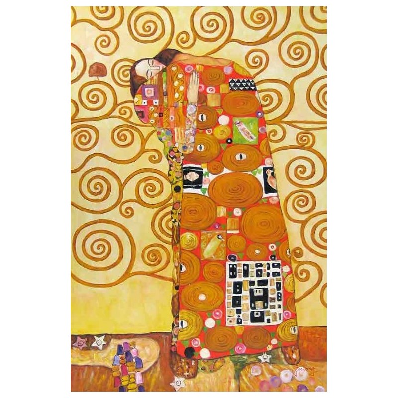 The Accomplishment By Gustav Klimt Art Gallery Oil Painting