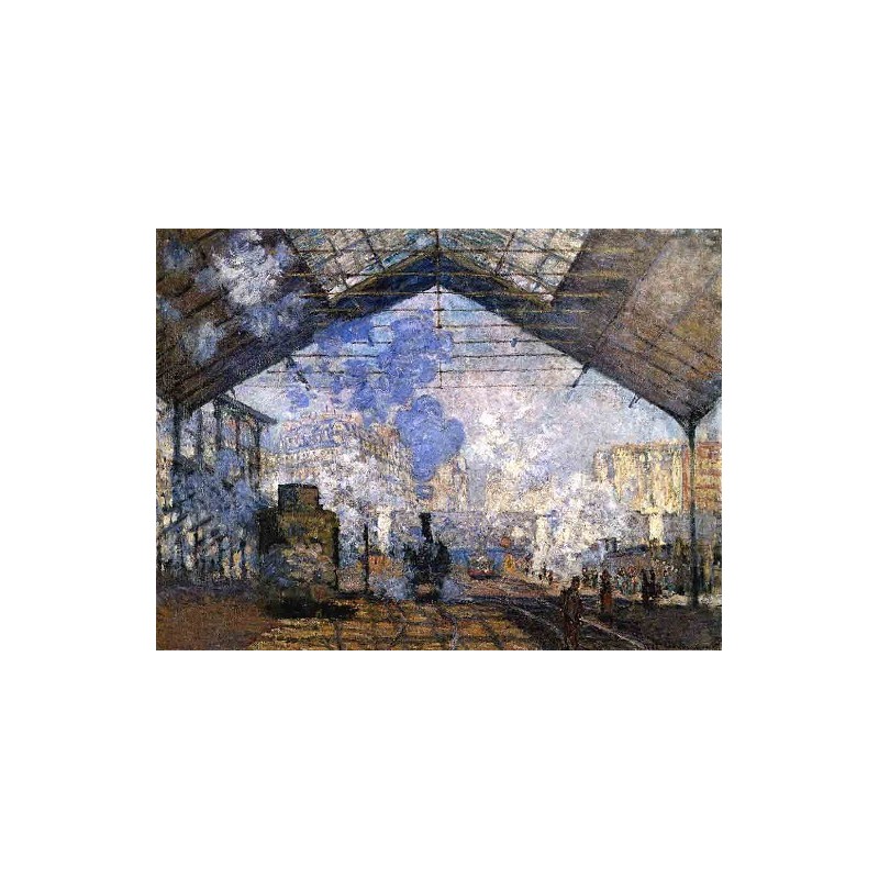 The Gare Saint Lazare By Claude Oscar Monet Oil Painting Reproductions