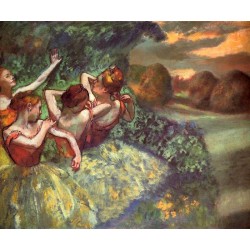 Four Dancers by Edgar Degas...