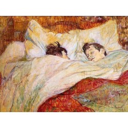 In Bed by Edgar Degas - Art...