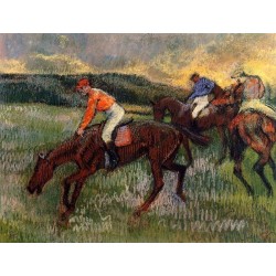 Three Jockeys by Edgar...