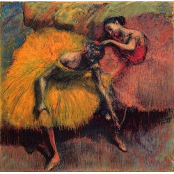 Two Dancers in Yellow and...