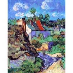 Houses at Auvers by Vincent...