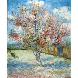 Peach Trees in Blossom by...