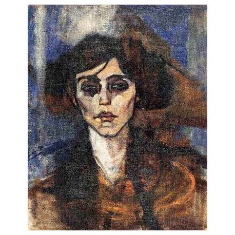 Portrait of Maude Abrantes by Amedeo Modigliani