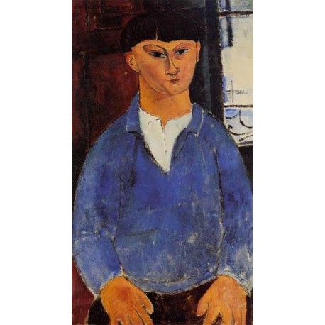 Portrait of Moise Kisling by Amedeo Modigliani