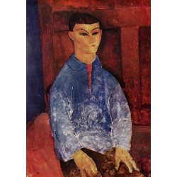 Portrait of the Painter Moise Kisling by Amedeo Modigliani