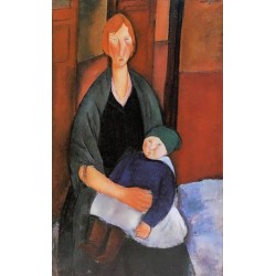 Seated Woman with Child...
