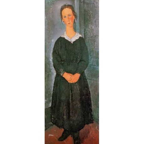 The Servant Girl by Amedeo Modigliani 