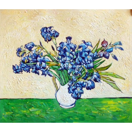 van gogh irises vase