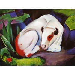The Steer by Franz Marc oil...