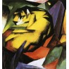 Tiger by Franz Marc oil painting art gallery