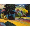 View of Murnau 1908 by Wassily Kandinsky oil painting art gallery