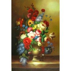 Floral  3370 oil painting...