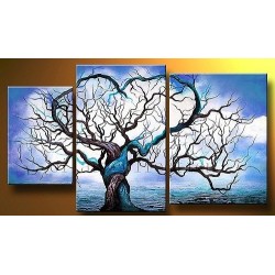 Blue Tree | Oil Painting...