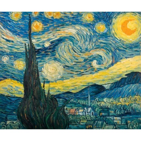 Starry Night a Paint by Vincent Van