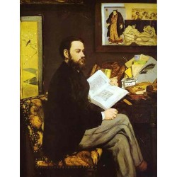 Portrait of Emile Zola 1868...