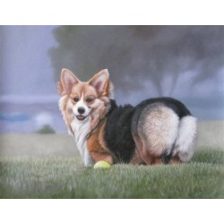 Dog Oil Painting 7 - Art Gallery  Oil Painting Reproductions