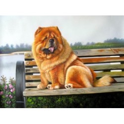 Dog Oil Painting 11 - Art...