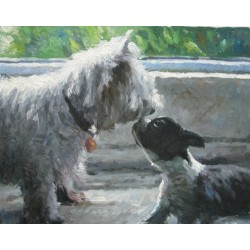 Dog Oil Painting 32 - Art...