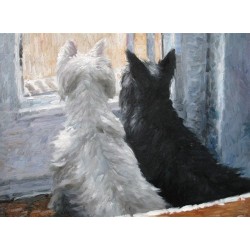 Dog Oil Painting 34 - Art...