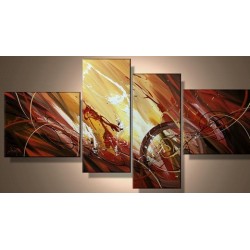 Brown Abstract XII | Oil...