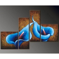 Blue Flowers | Oil Painting...