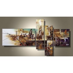 City Abstract III | Oil...