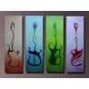 Guitars III | Oil Painting Abstract art Gallery