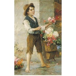 The Flower Seller by Josef...