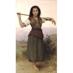 The Shepherdess 1889 by...