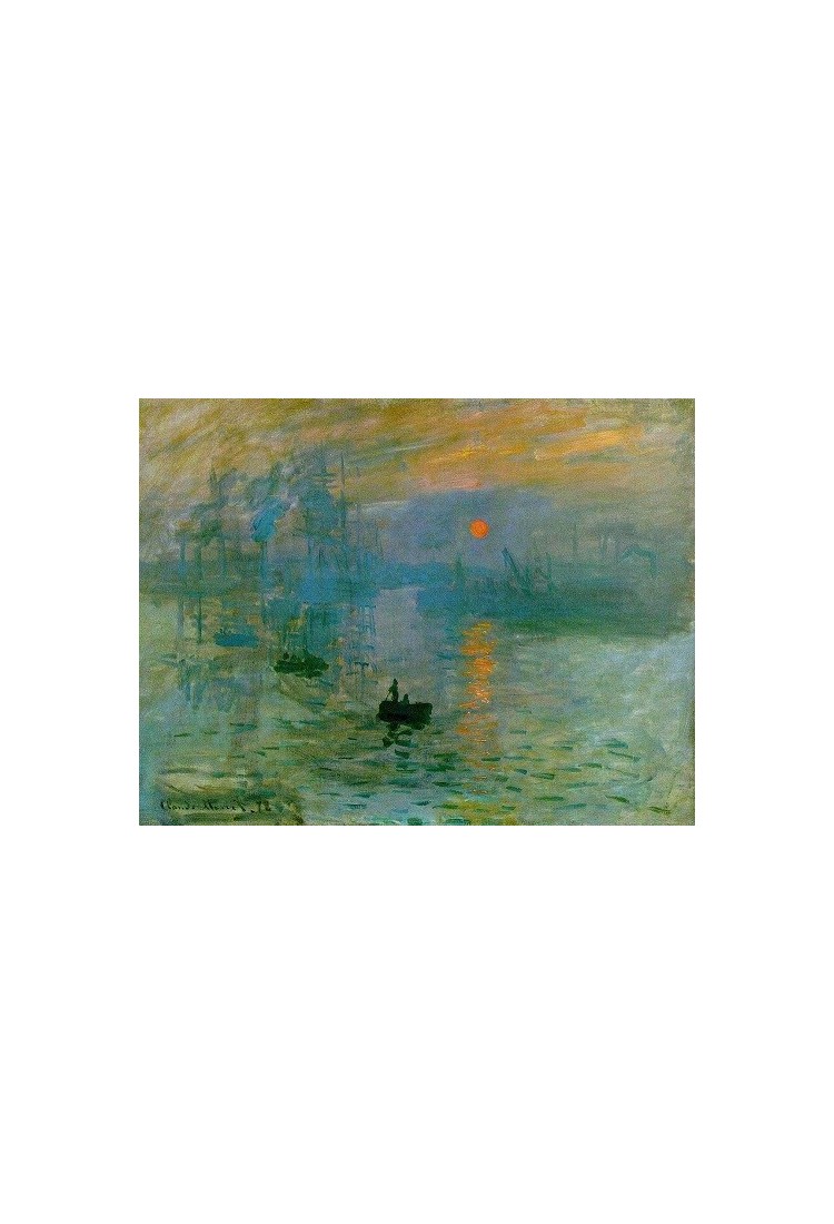 Claude Monet Impression Sunrise 1872