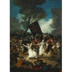 The Burial of the Sardine (c. 1812–19) By Francisco Goya