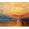 Sunset (c.1833) by Joseph Mallord William Turner