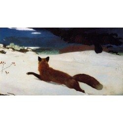 Fox Hunt by Winslow Homer -...