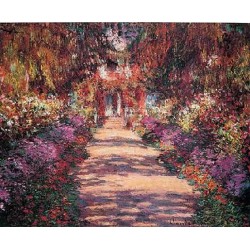 Pathway in Monets Garden at...