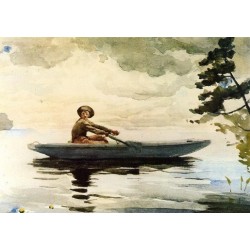 The Boatsman by  Winslow...