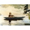 The Boatsman by  Winslow Homer  - Art gallery oil painting reproductions