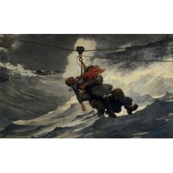 The Life Line by Winslow Homer - Art gallery oil painting reproductions