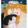 The Three Ages of Woman, detail by Gustav Klimt-Art gallery oil painting reproductions