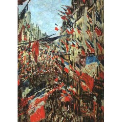 Rue Montargueil with Flags...