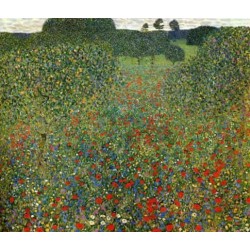 Poppy Field by Gustav...