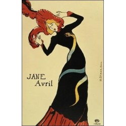 Jane Avril1899 by Henri de...
