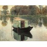 The Studio Boat by Claude Oscar Monet - Art gallery oil painting reproductions